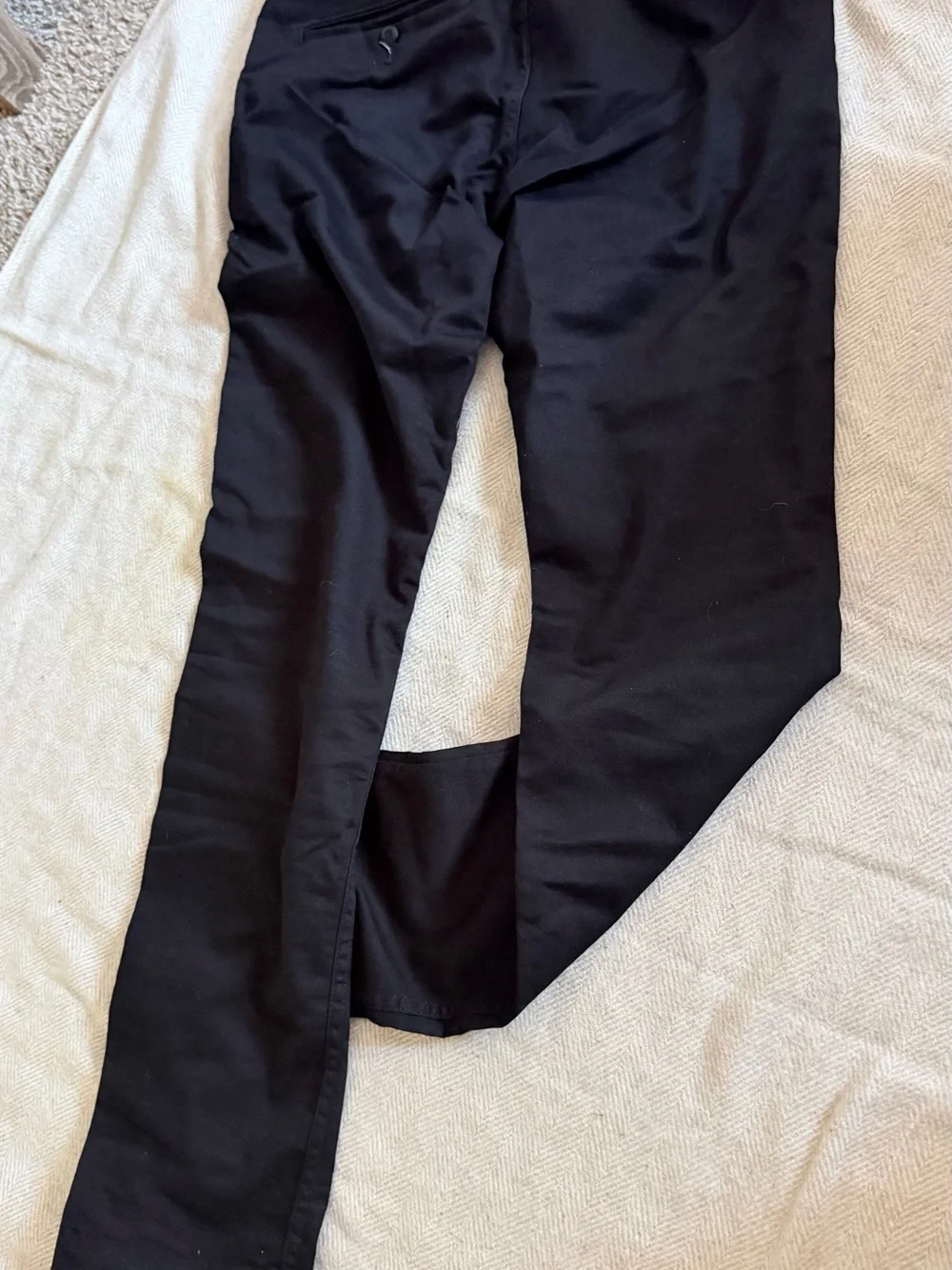 Vans Men's Pants Slim Fit Authentic Chino Black Size 29